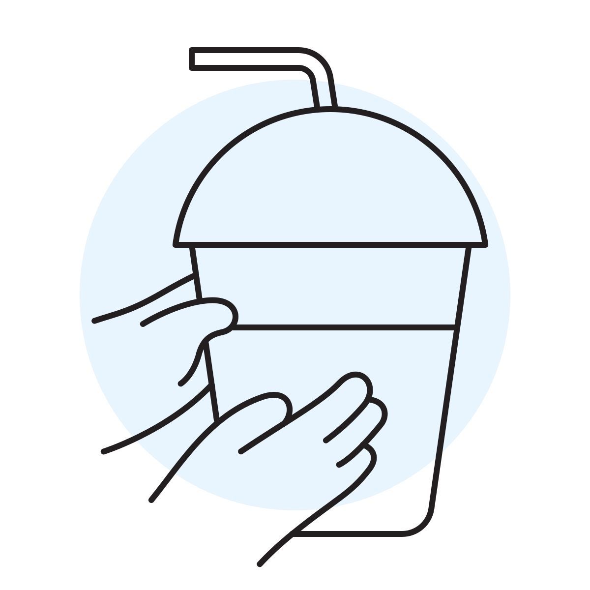 handsy style grande frappè icon