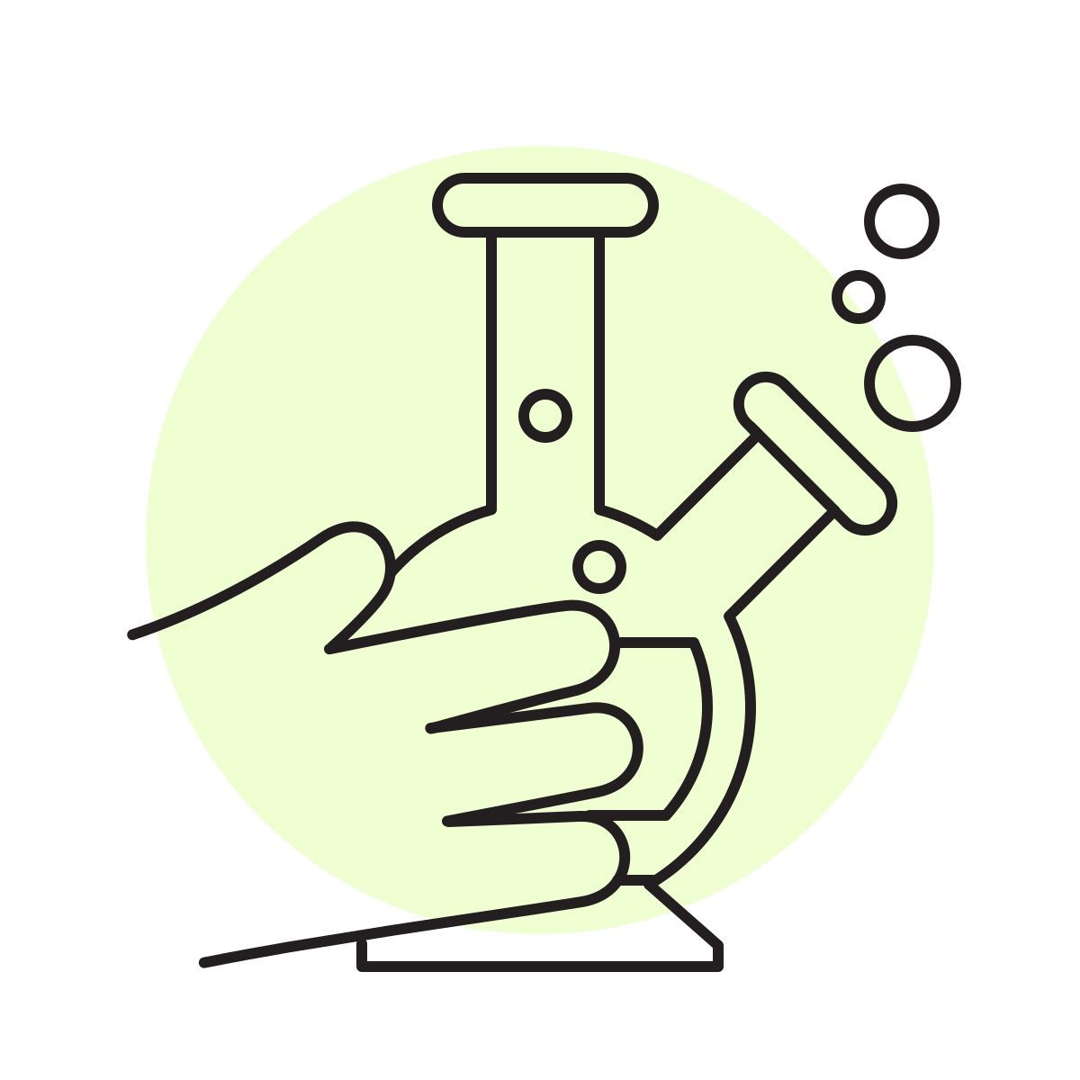 handsy style bong icon