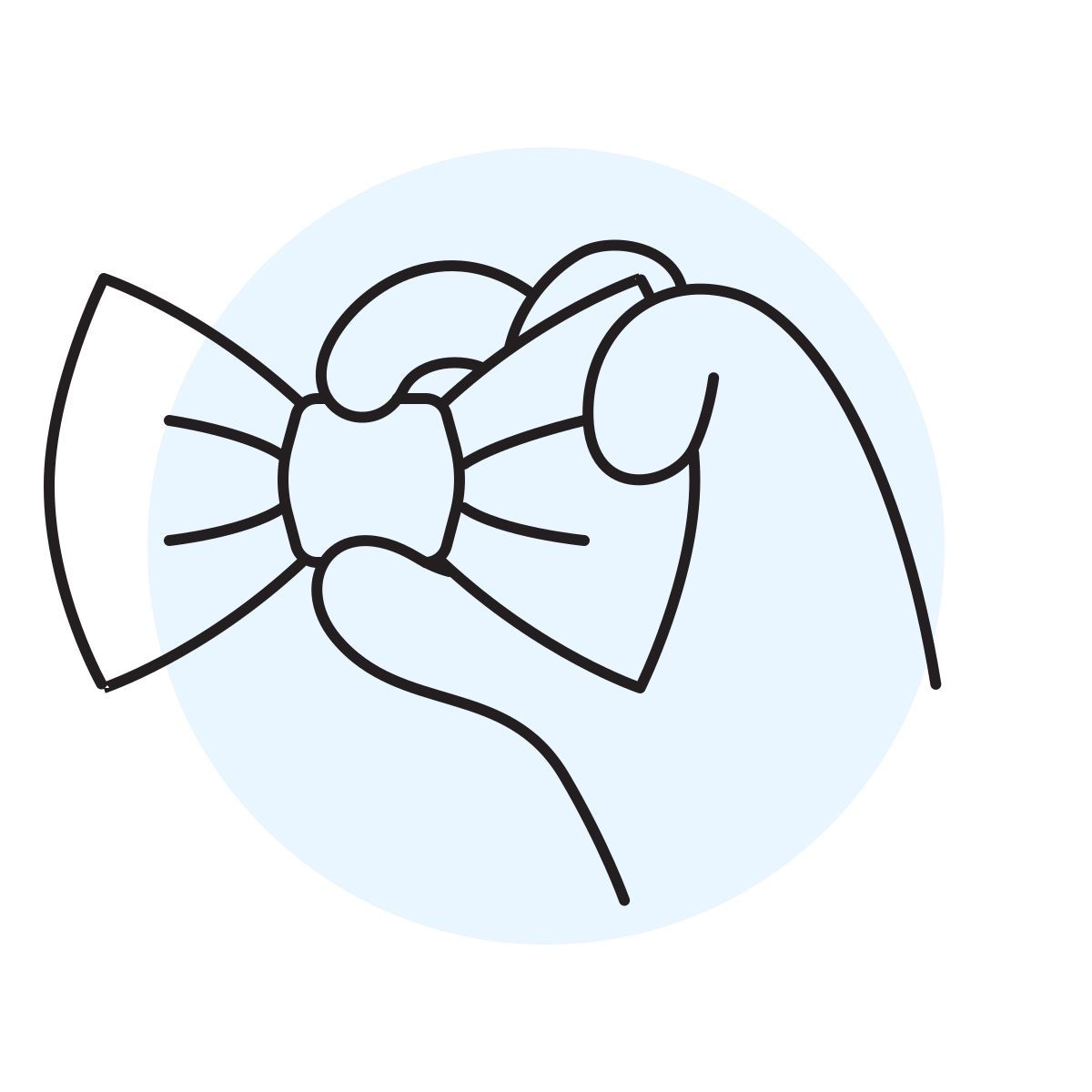 handsy style fliege icon