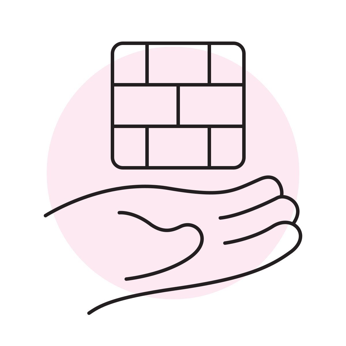 handsy style parede de tijolo icon