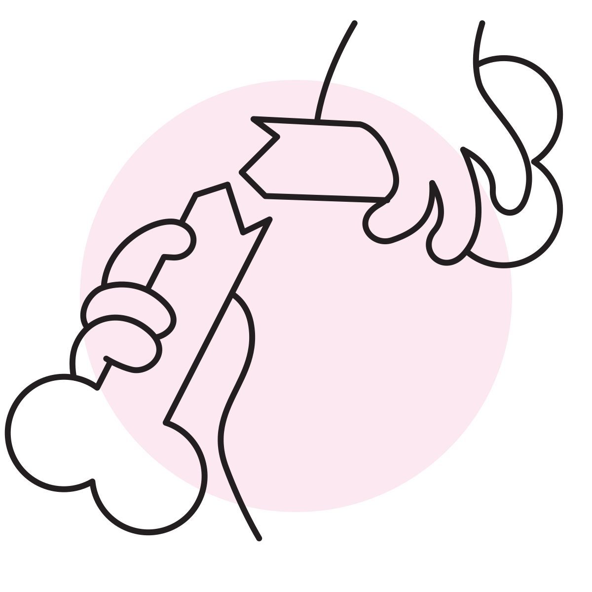 handsy style osso quebrado icon