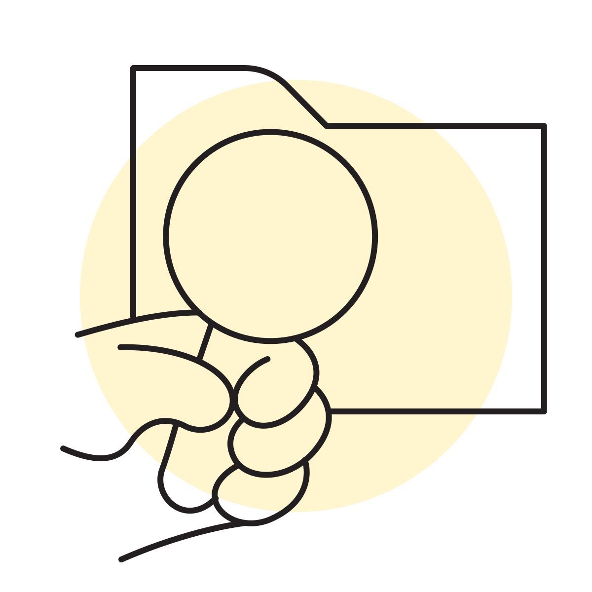 handsy style browse folder icon