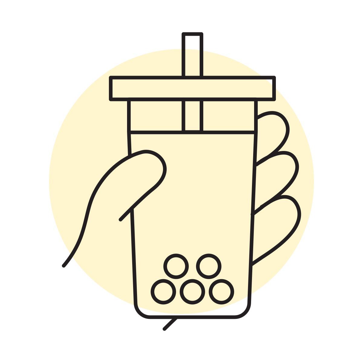 handsy style 버블티  icon