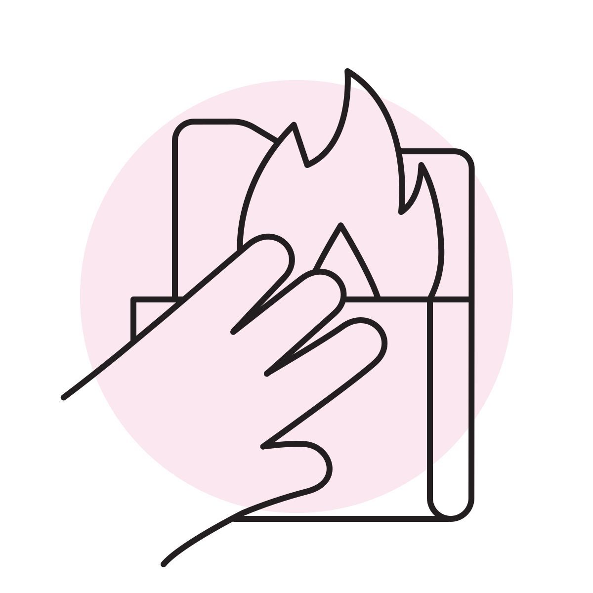handsy style burn folder icon