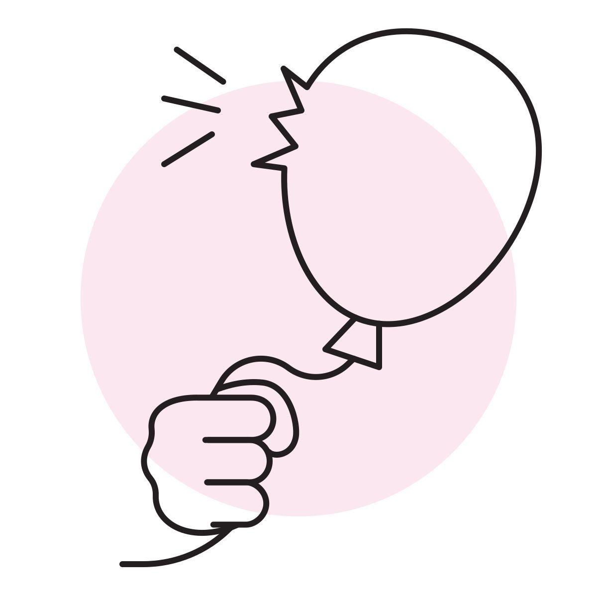 handsy style 气球爆裂 icon