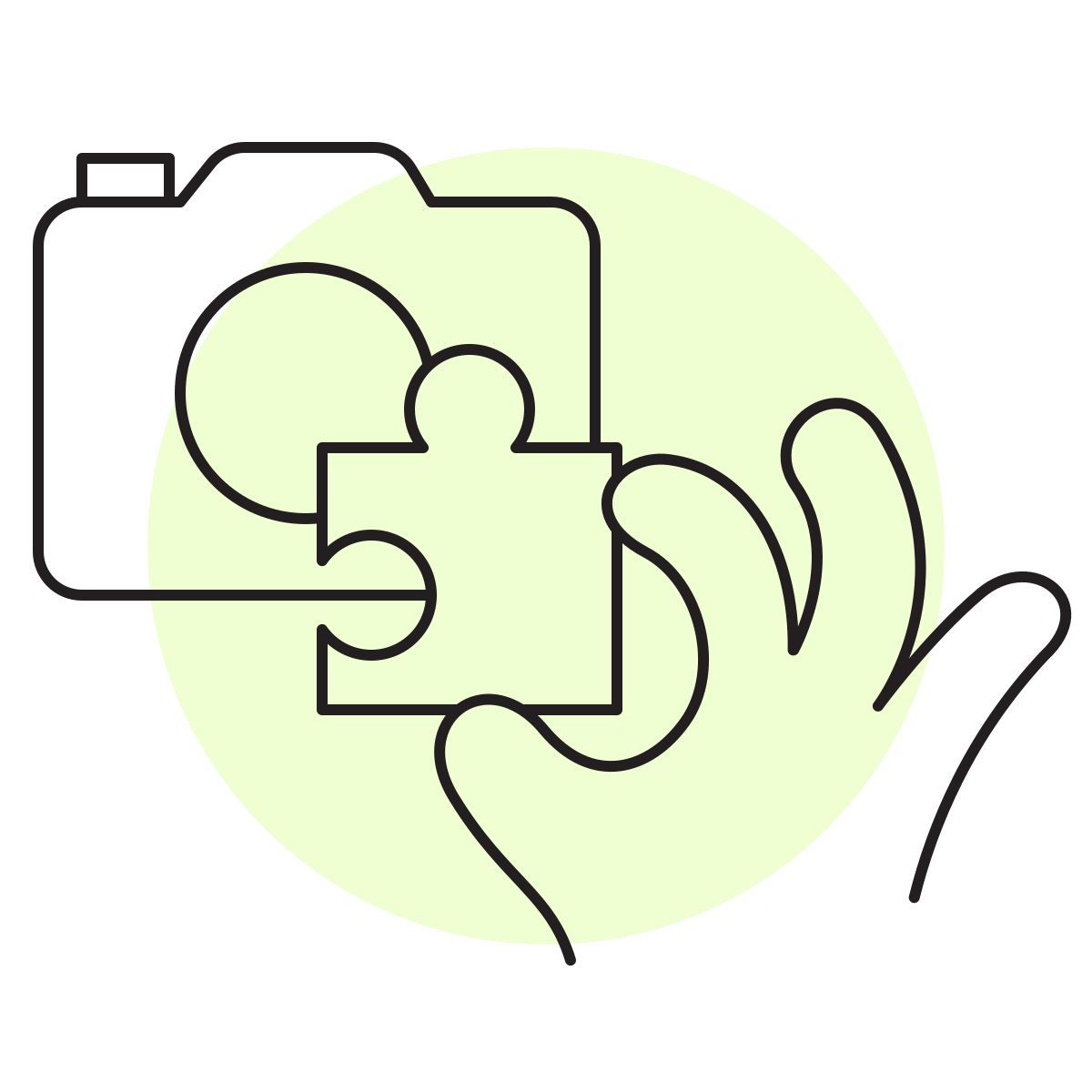 handsy style camera addon icon