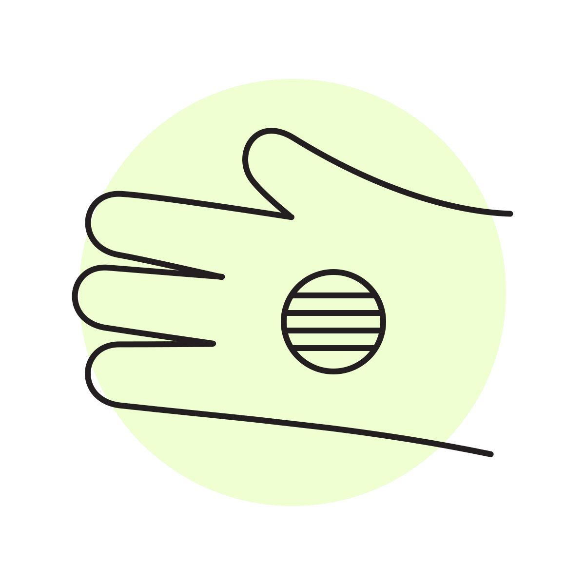 handsy style bonbon icon