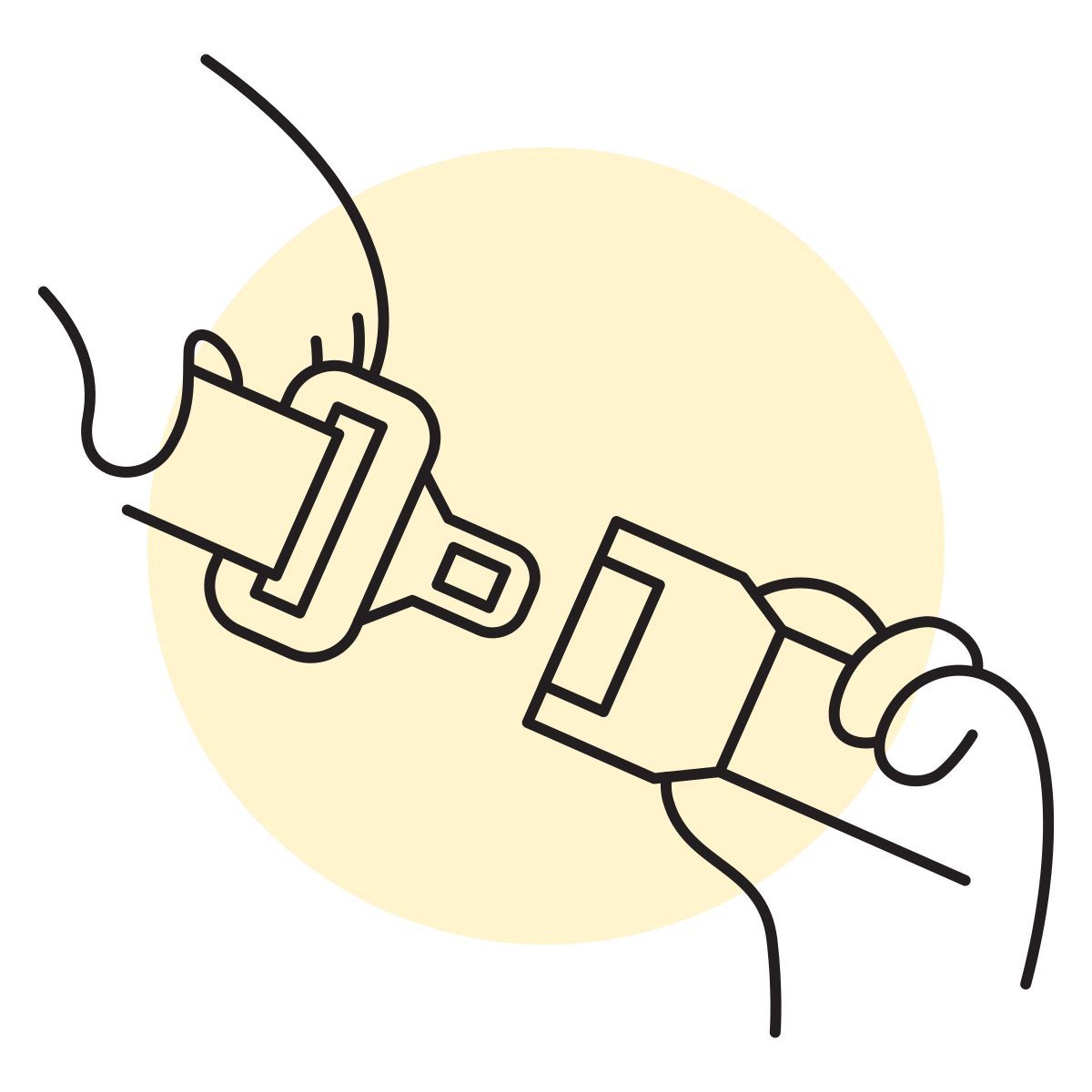 handsy style auto sicherheitsgurt icon
