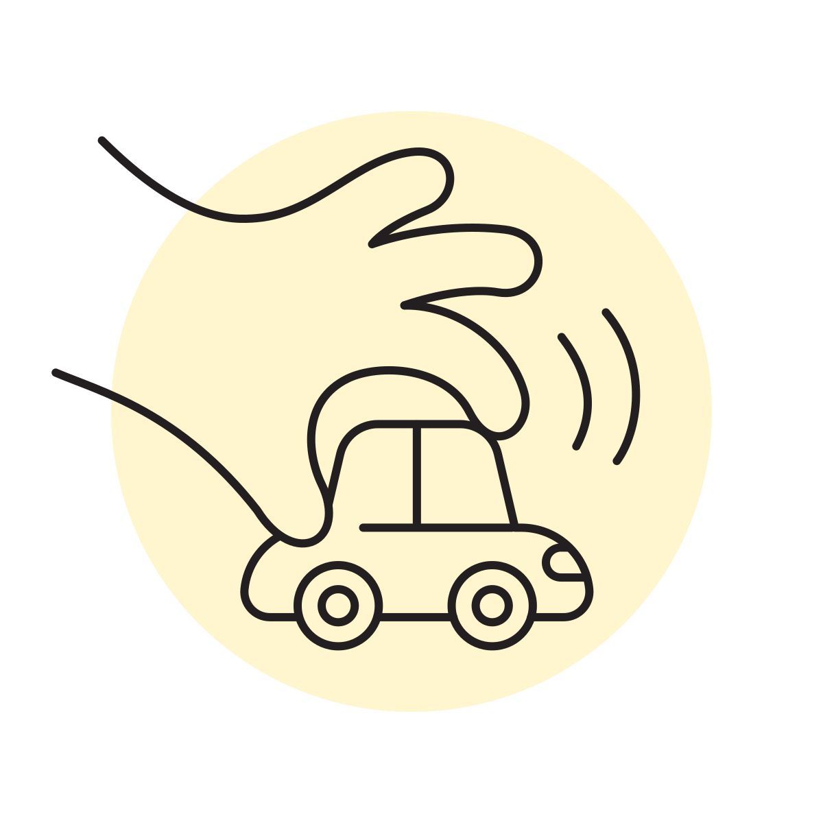 handsy style voiture icon