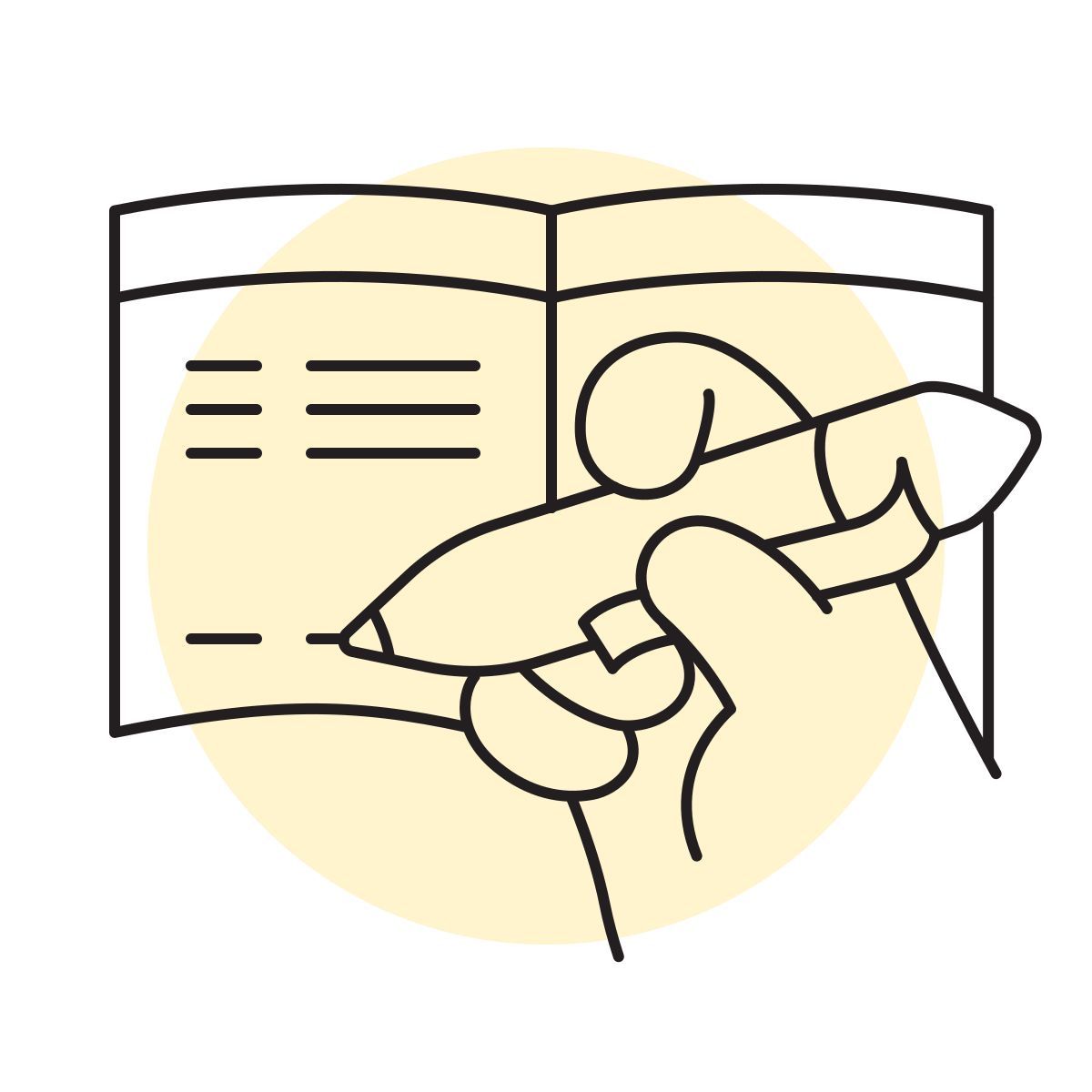 handsy style libro di cassa icon