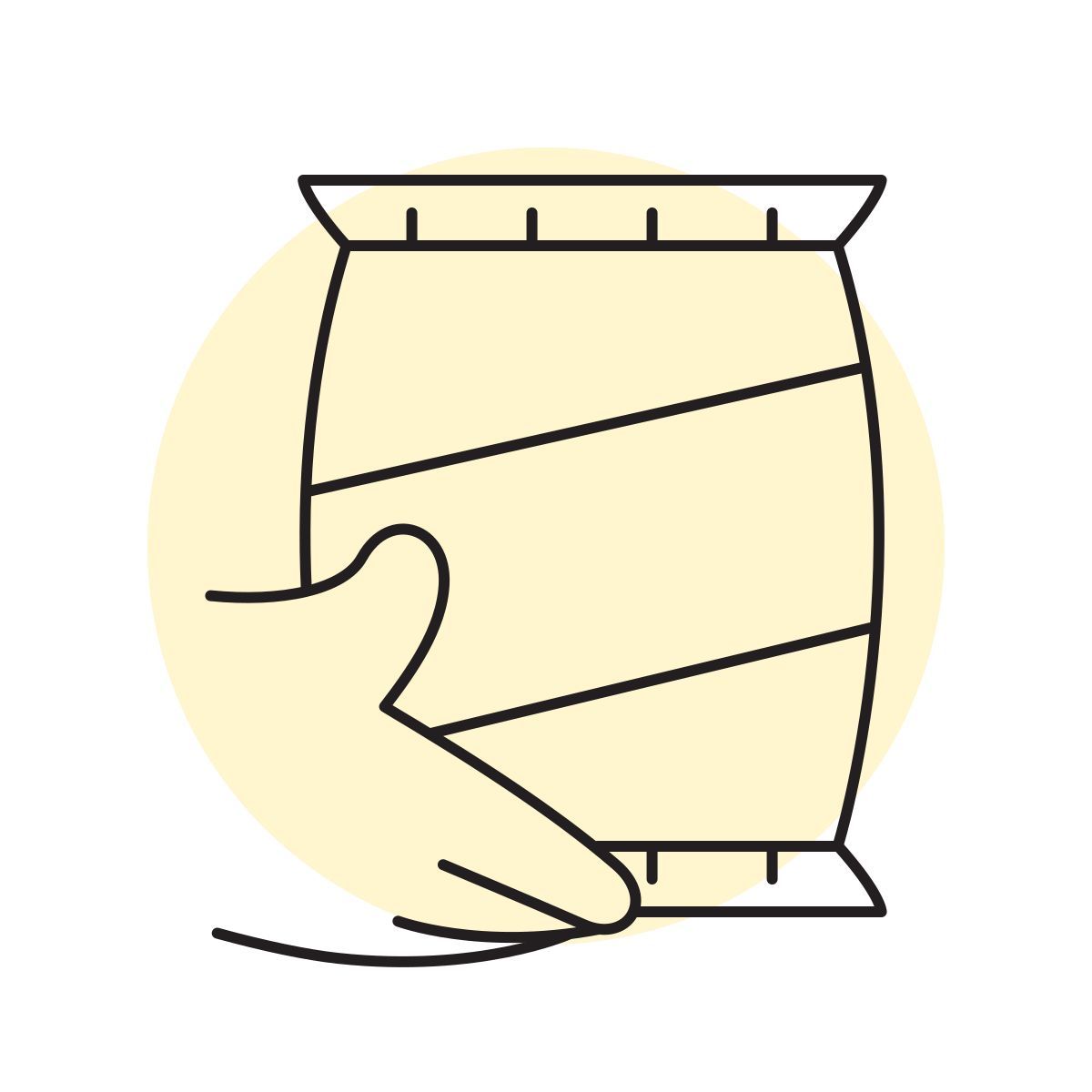 handsy style sac de ciment icon