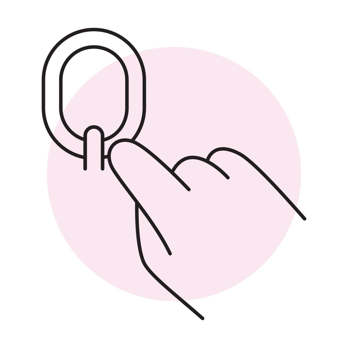 handsy style 鎖   icon