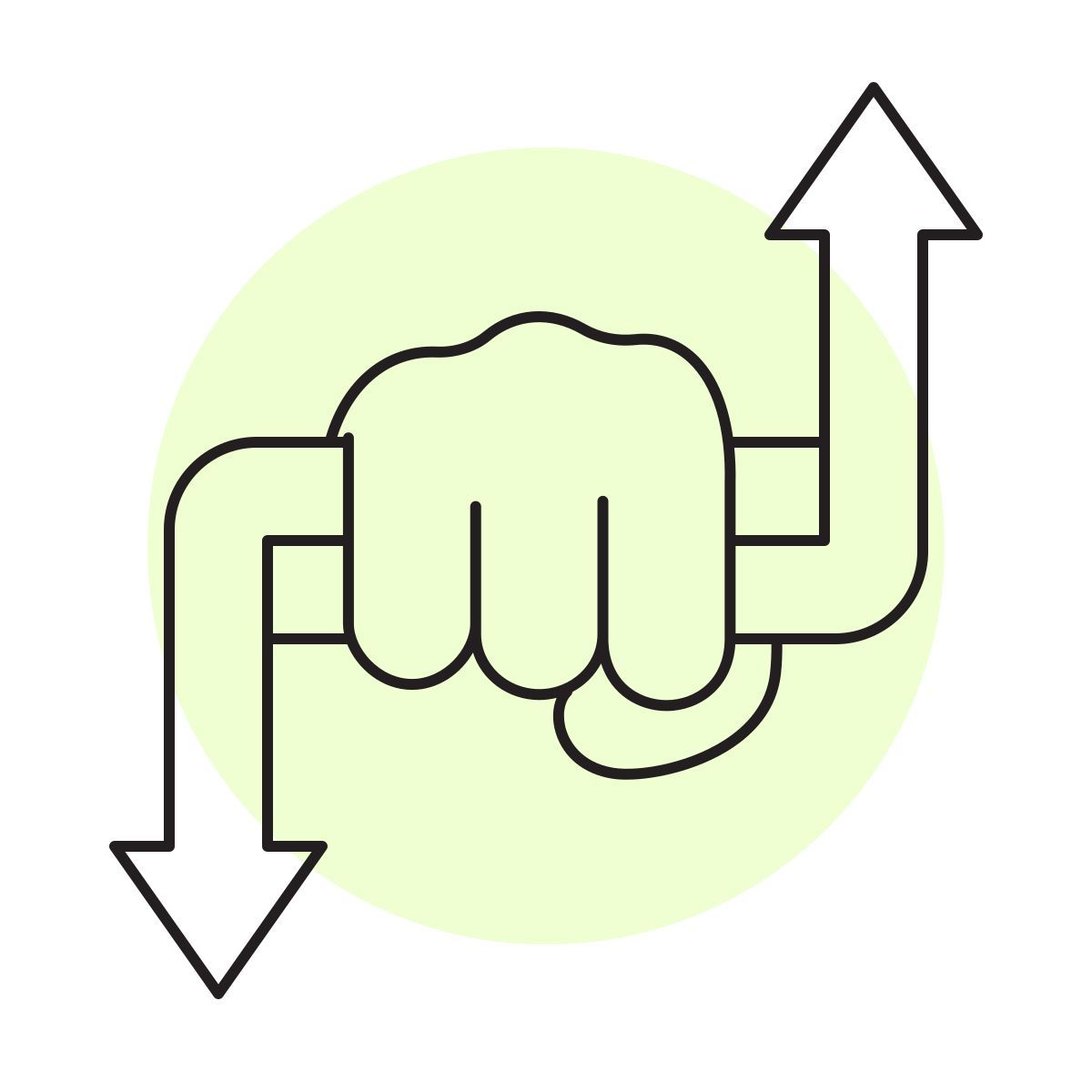 handsy style change icon