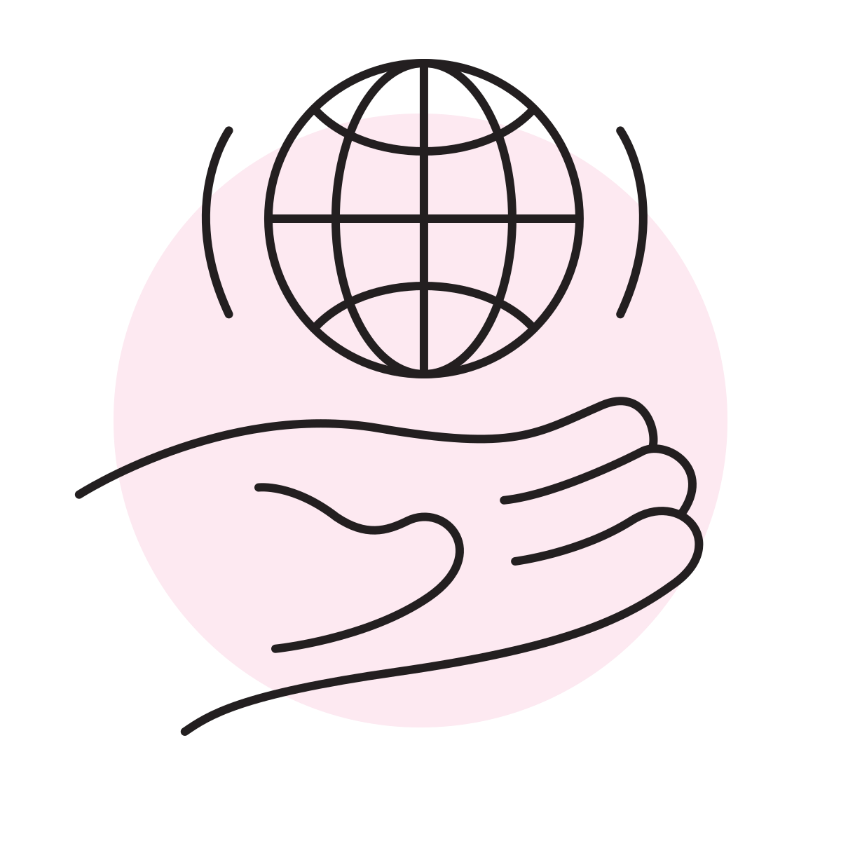 handsy style charity icon