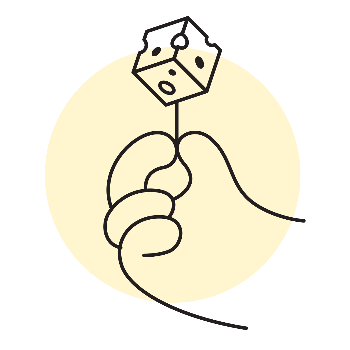 handsy style cheese icon