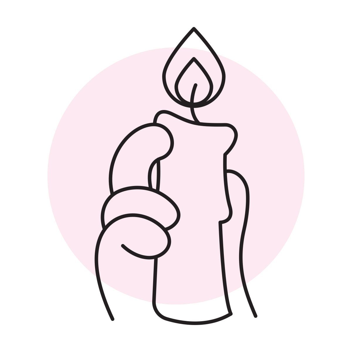 handsy style weihnachtskerze icon