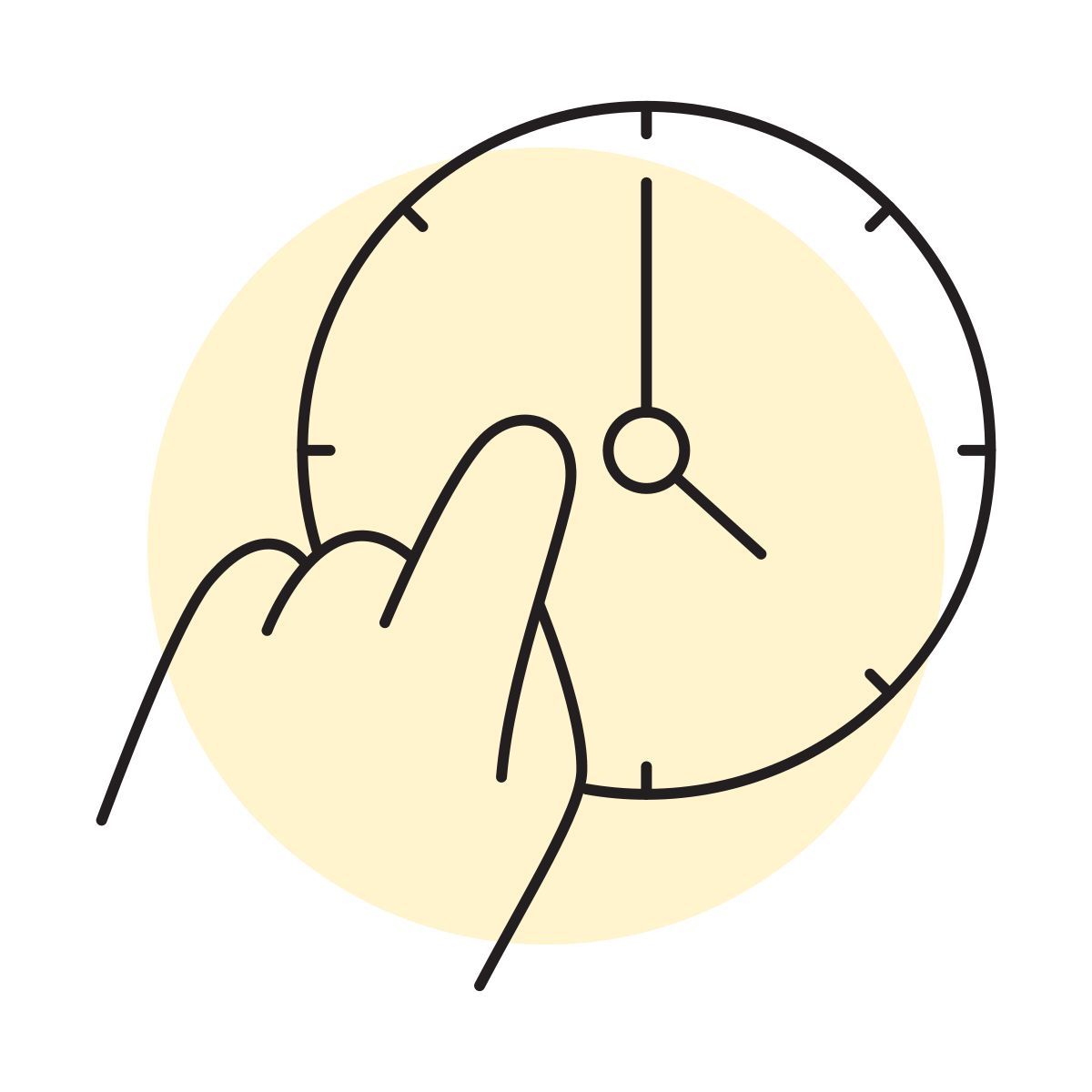 handsy style reloj icon