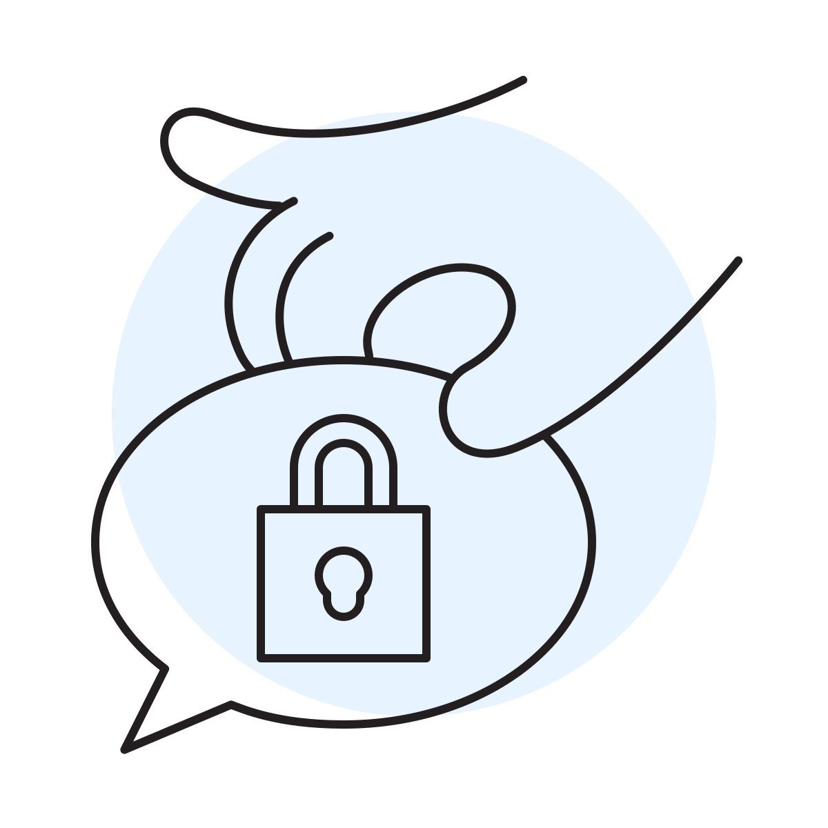 handsy style closed topic icon