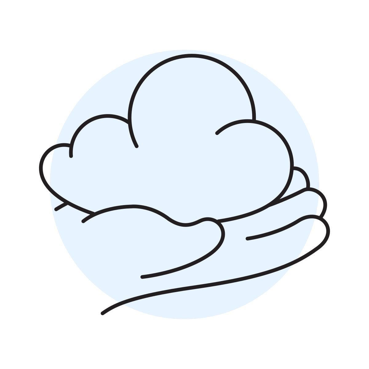 handsy style 雲と雷 icon