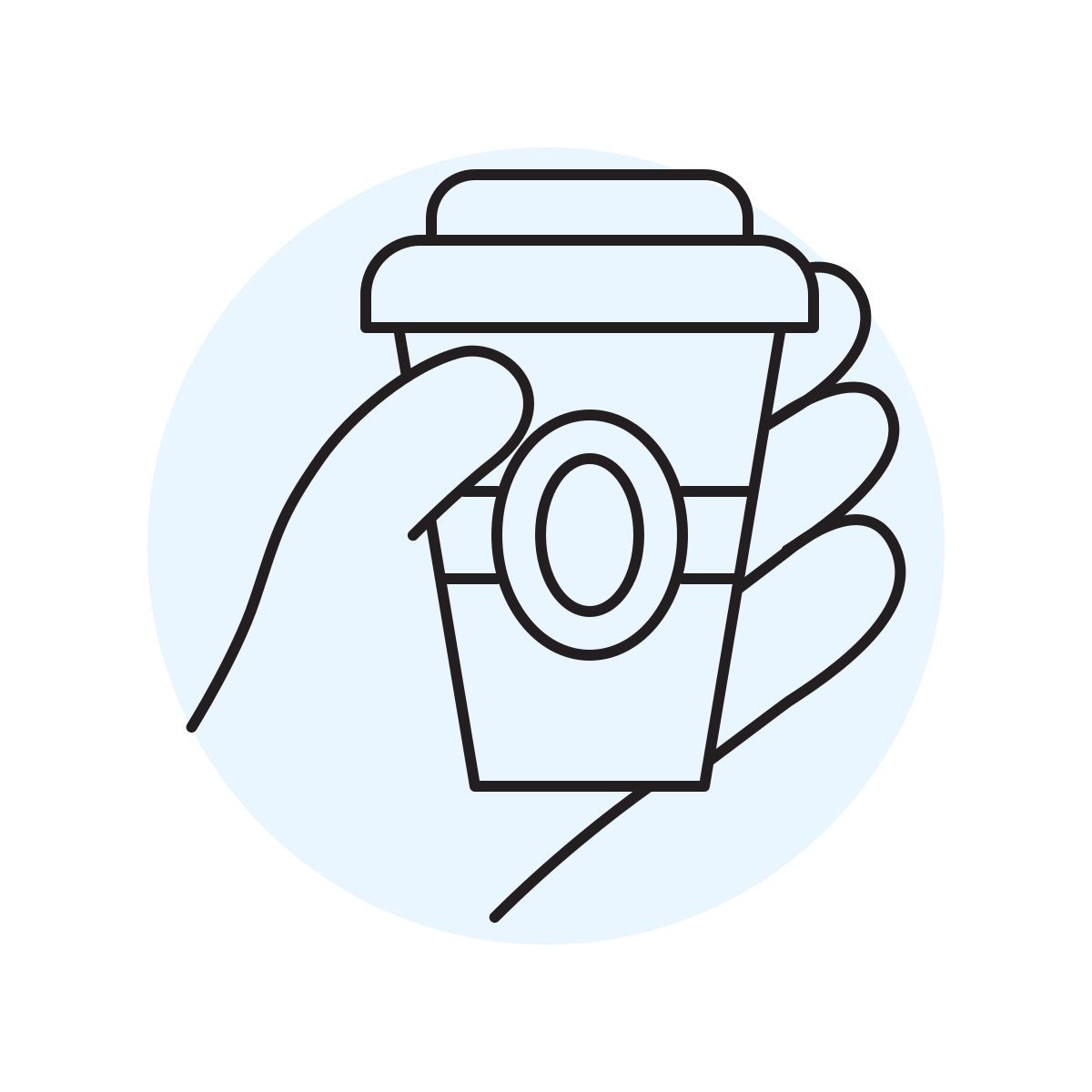 handsy style 커피 이동합니다 icon