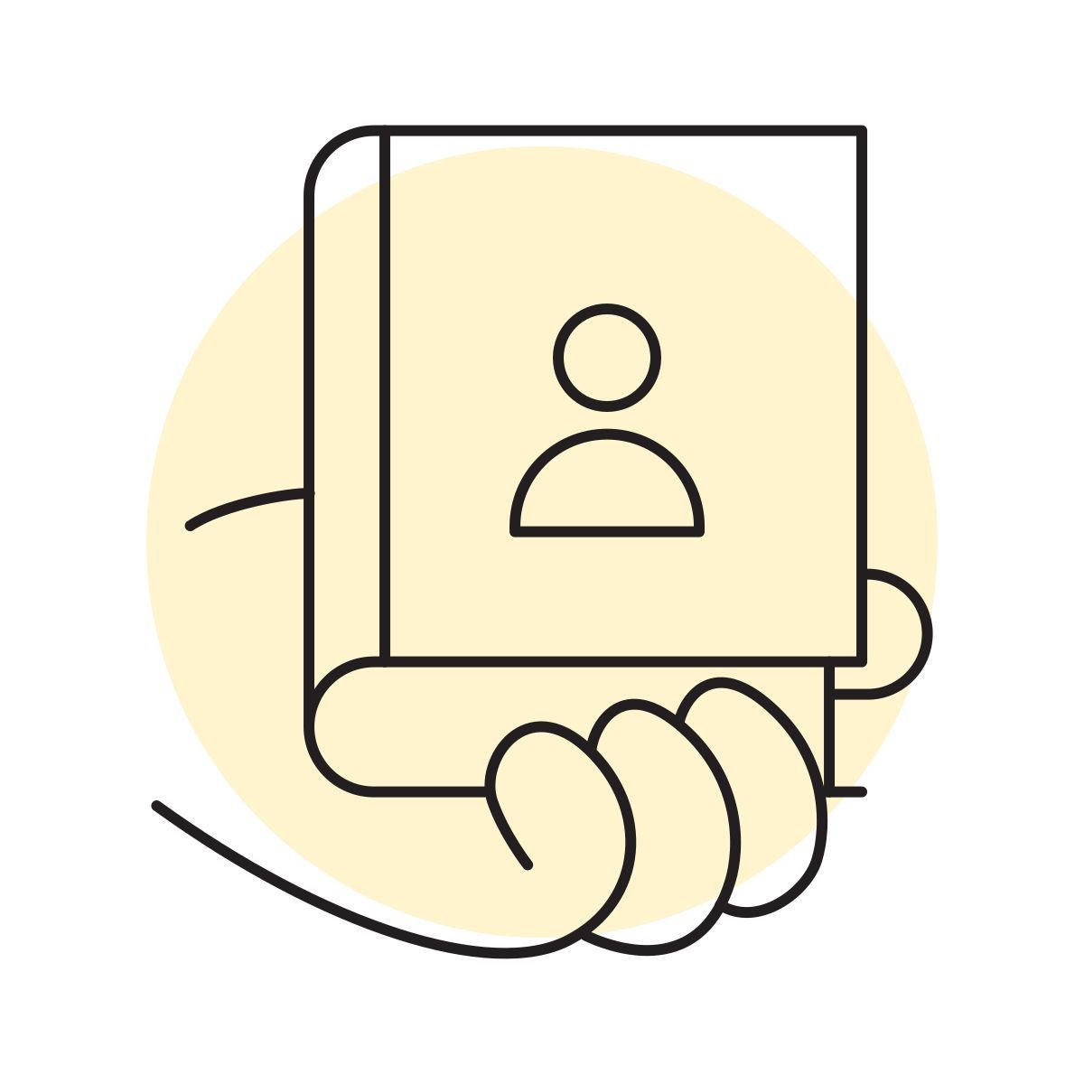 handsy style contatos icon