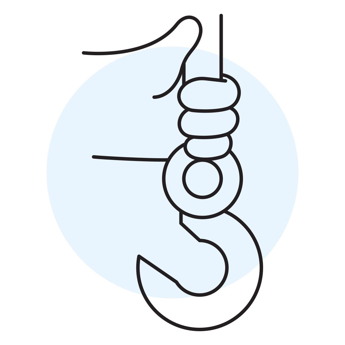handsy style crane hook icon