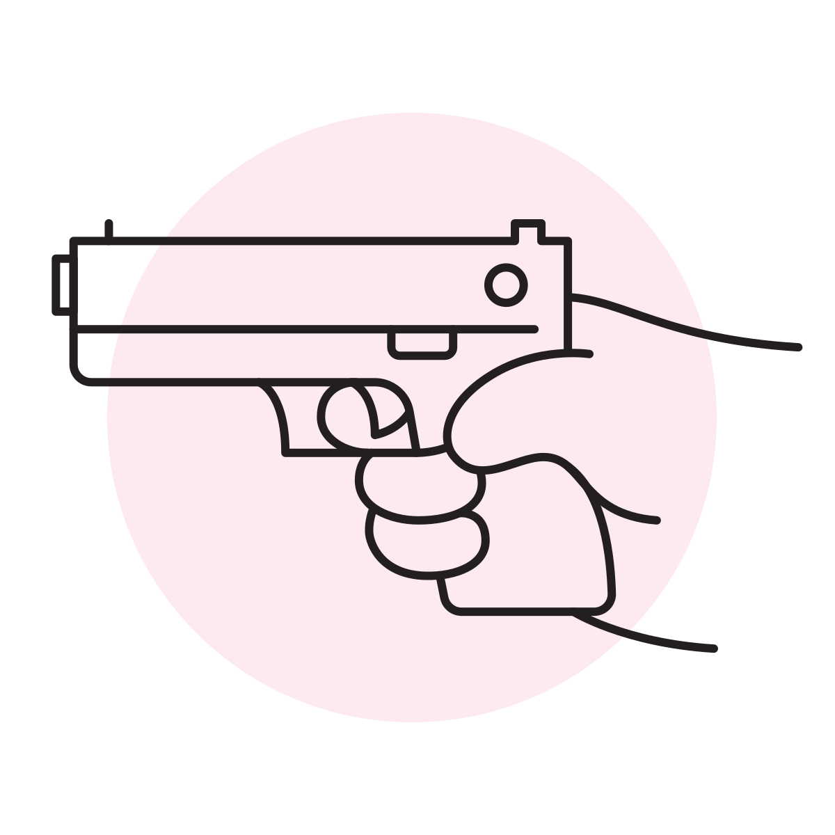 handsy style crime icon