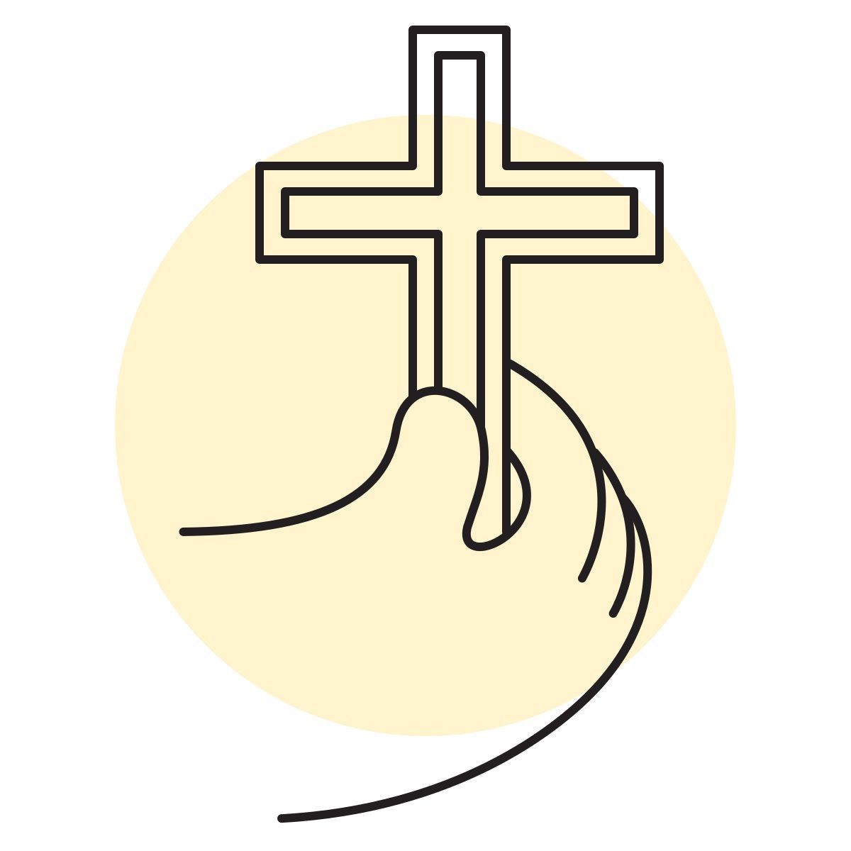 handsy style крест icon