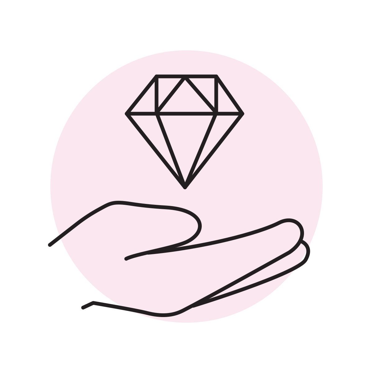 handsy style 钻石护理 icon