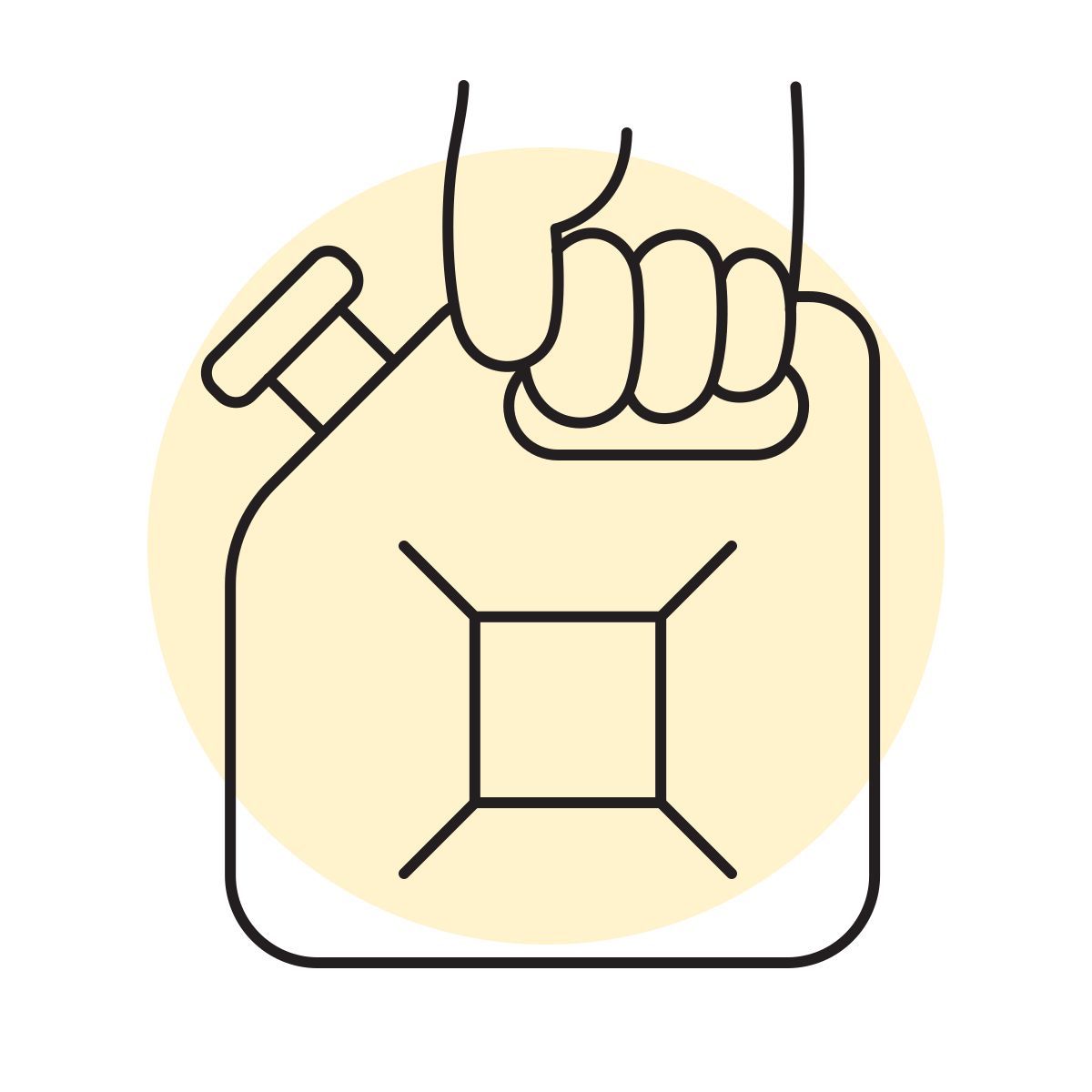 handsy style diesel icon
