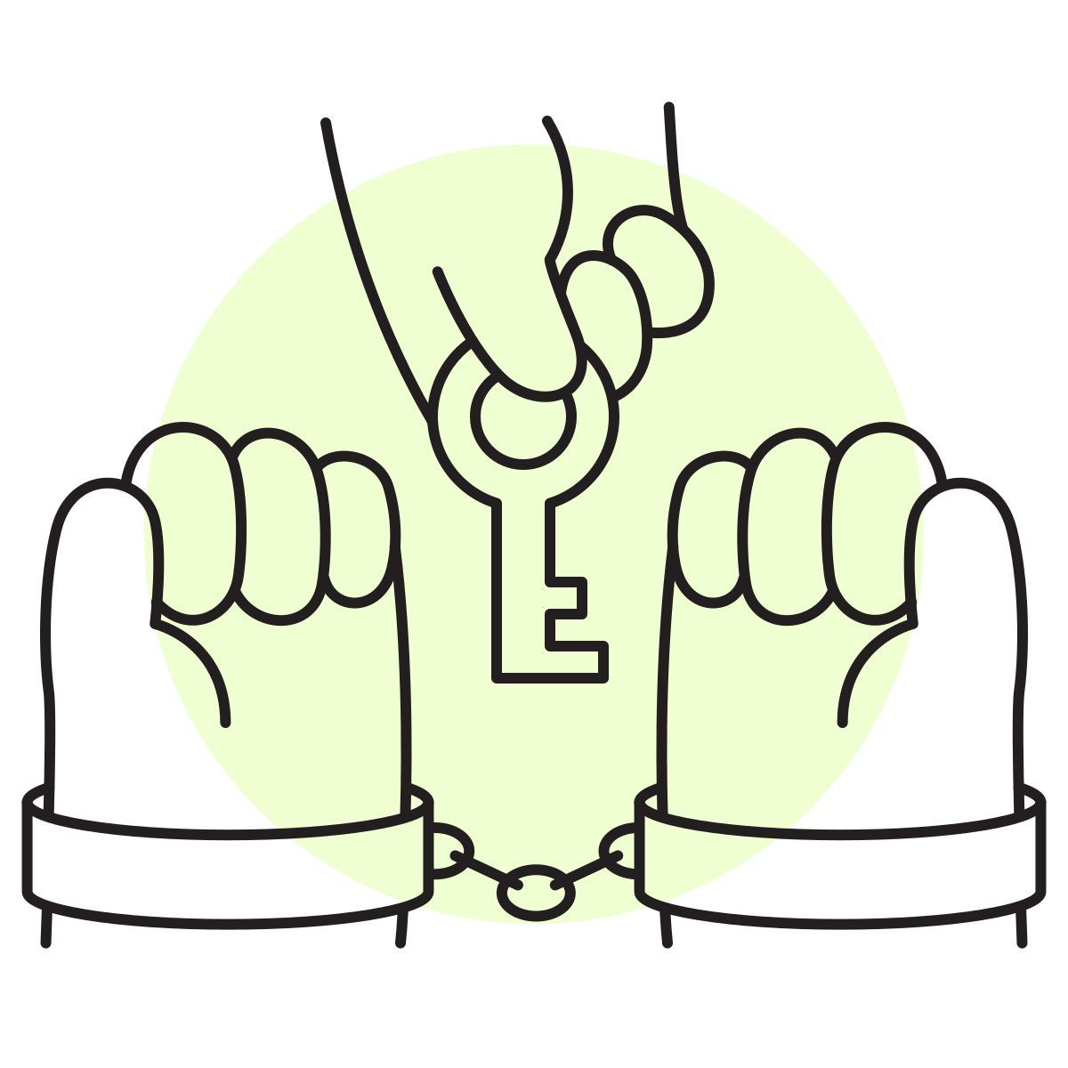 handsy style não envolvimento icon