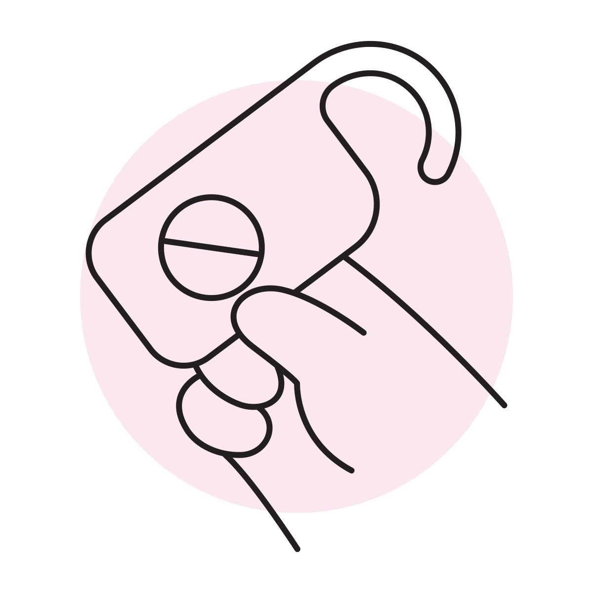 handsy style do not disturb hanger icon
