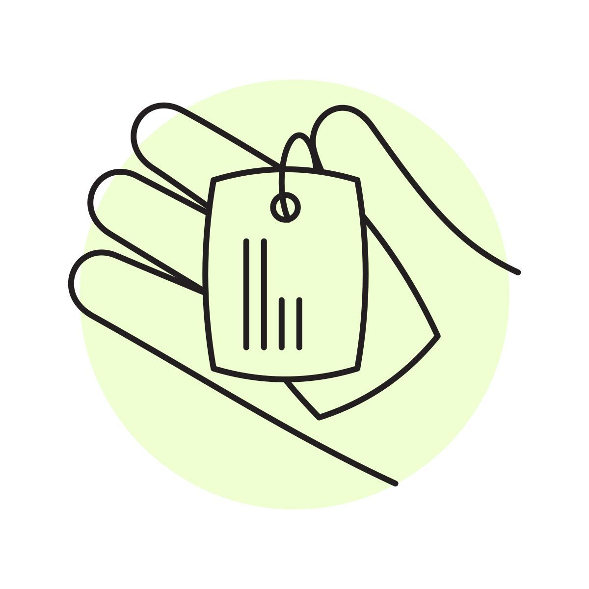 handsy style medaglietta di riconoscimento icon