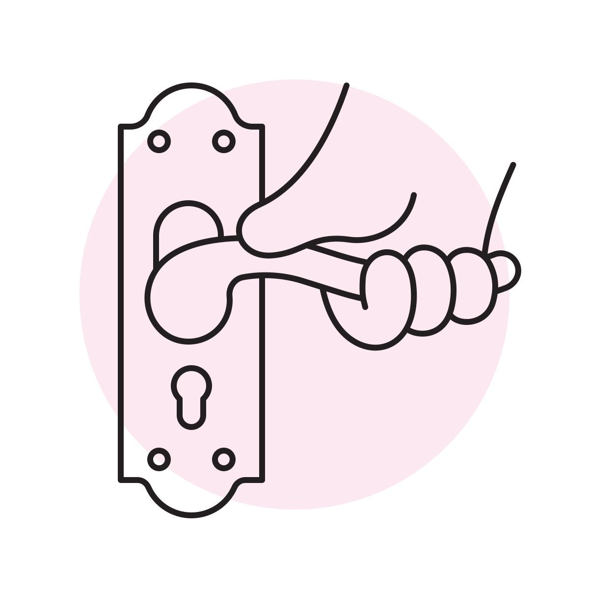 handsy style maçaneta icon