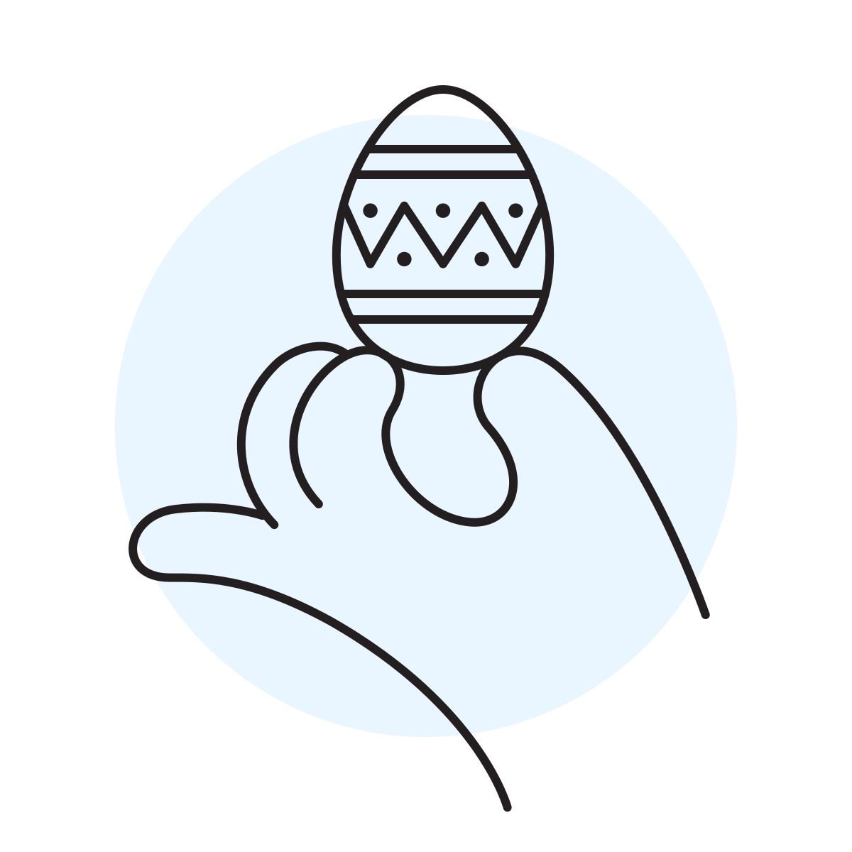 handsy style easter egg icon