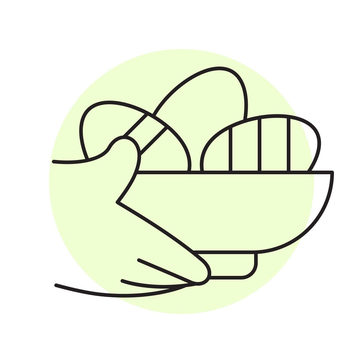 handsy style easter eggs icon