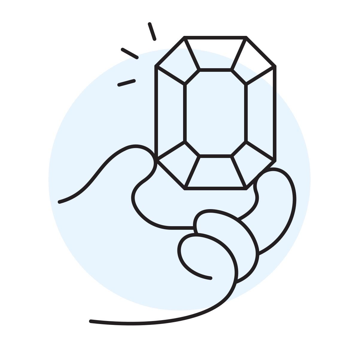 handsy style emerald icon