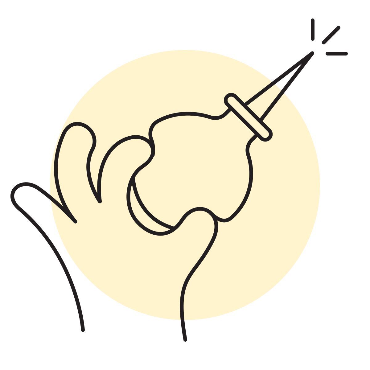 handsy style douche icon
