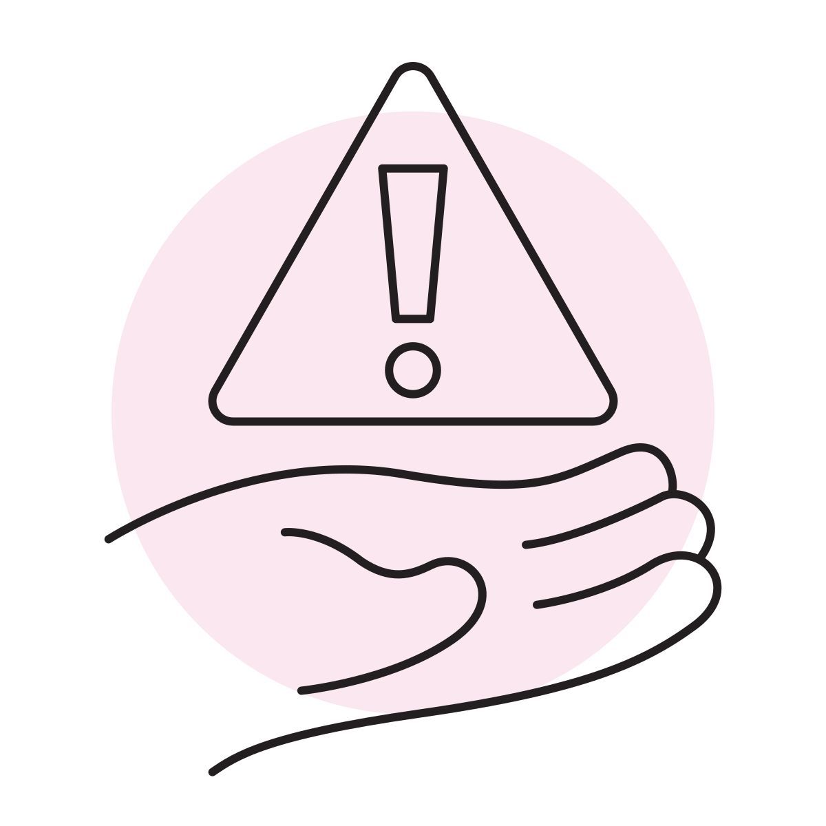 handsy style erro icon