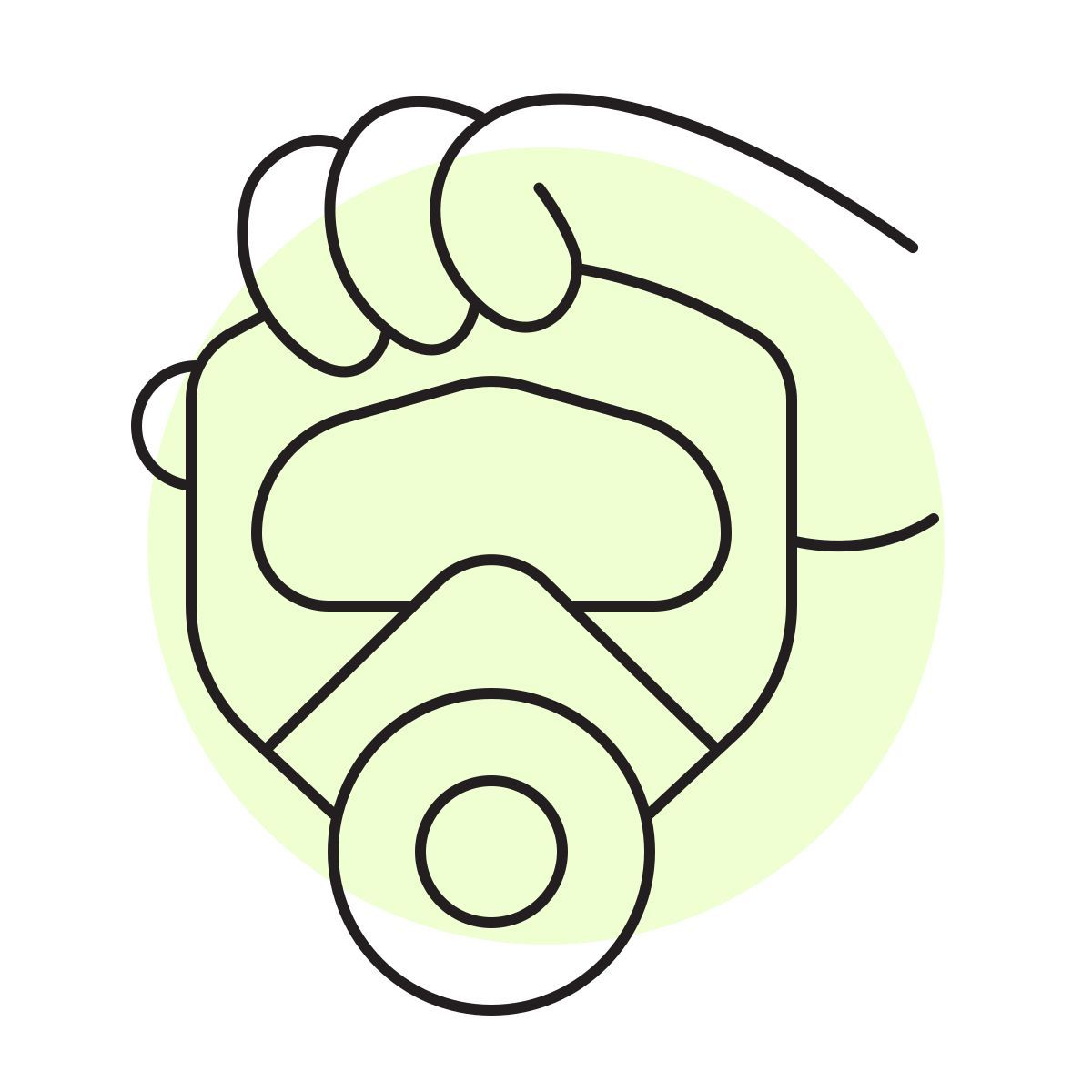 handsy style escape mask icon