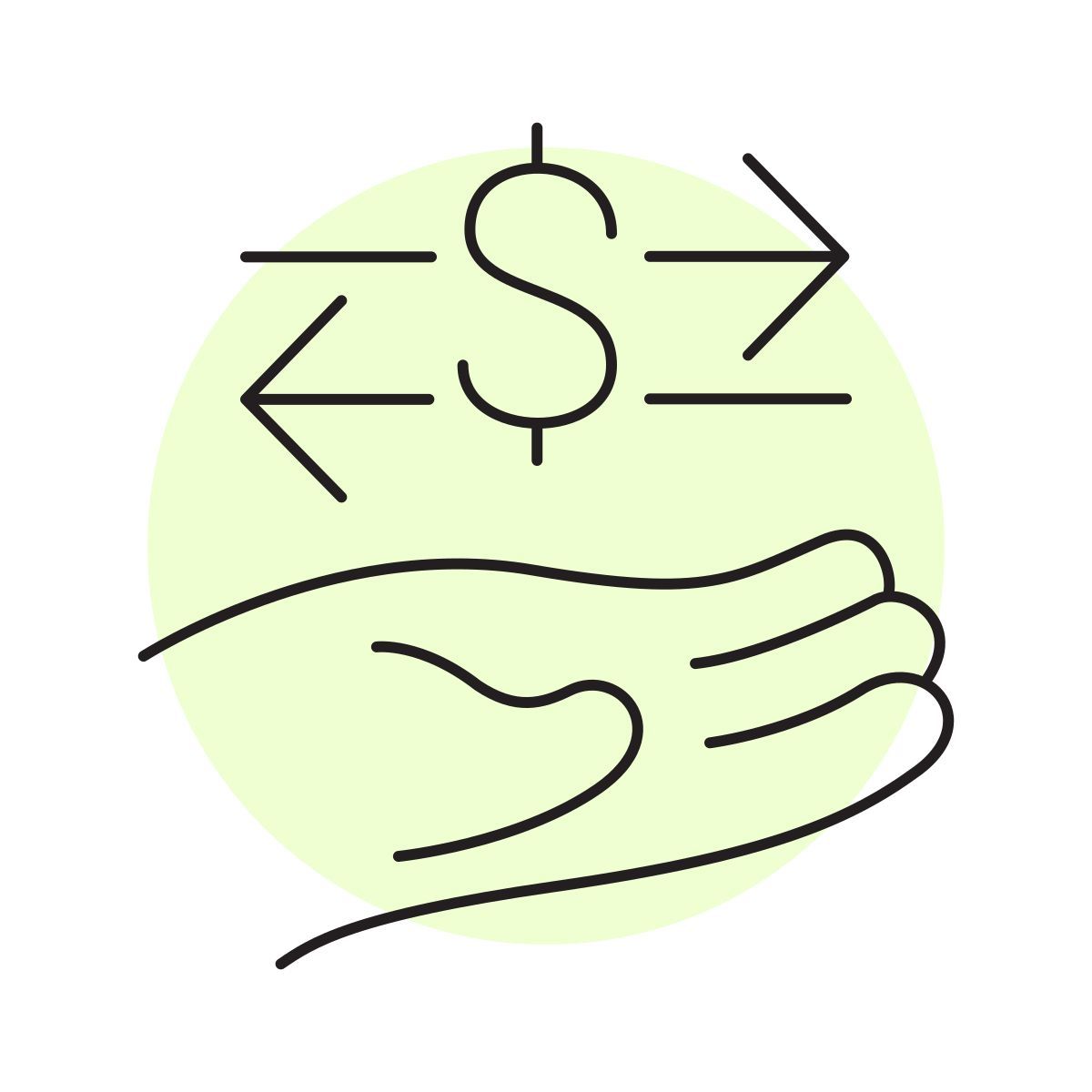 handsy style 现金流 icon