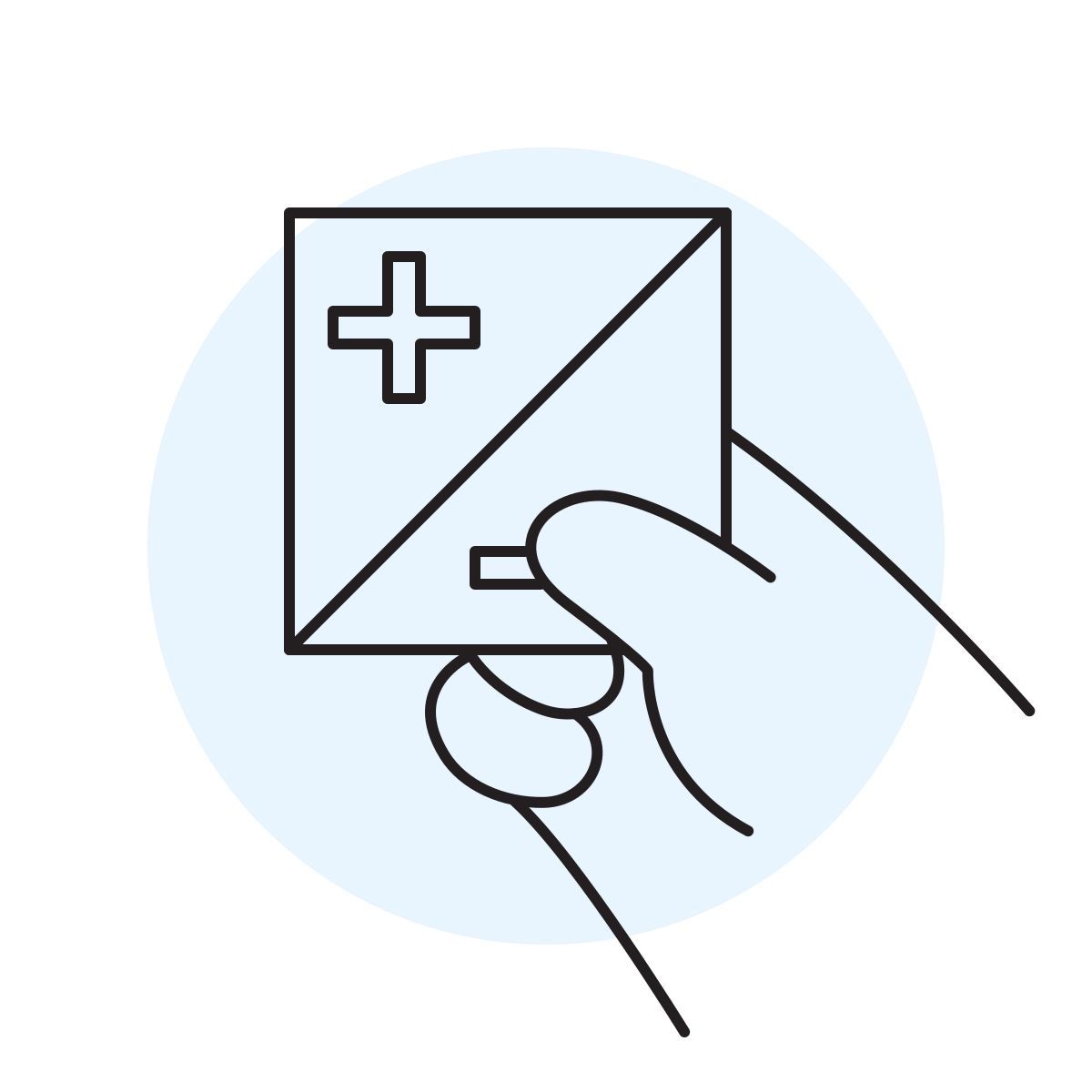 handsy style exposure icon