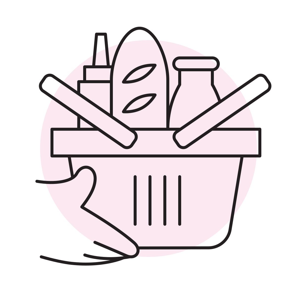 handsy style bienes de consumo de rápido movimiento icon