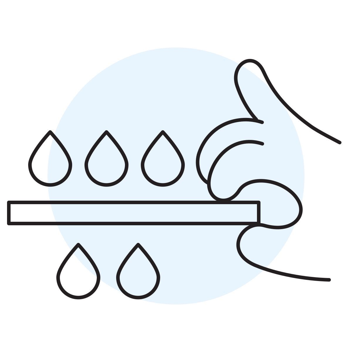 handsy style filtration icon
