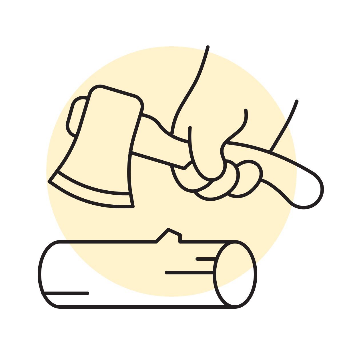handsy style legna da ardere icon