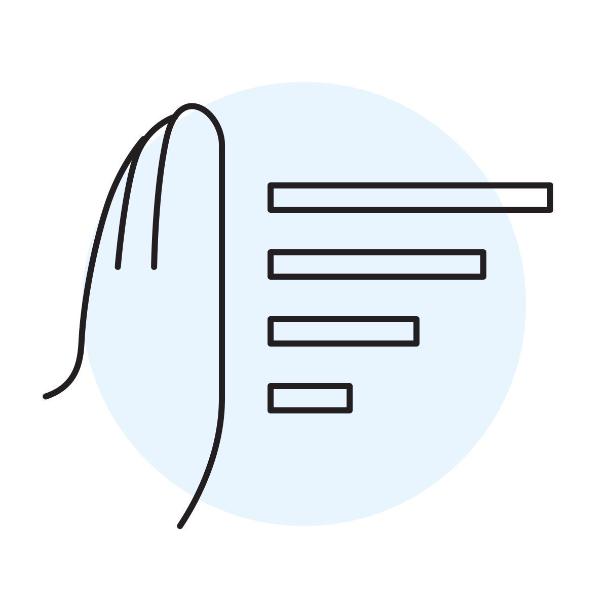 handsy style 降順のソート icon