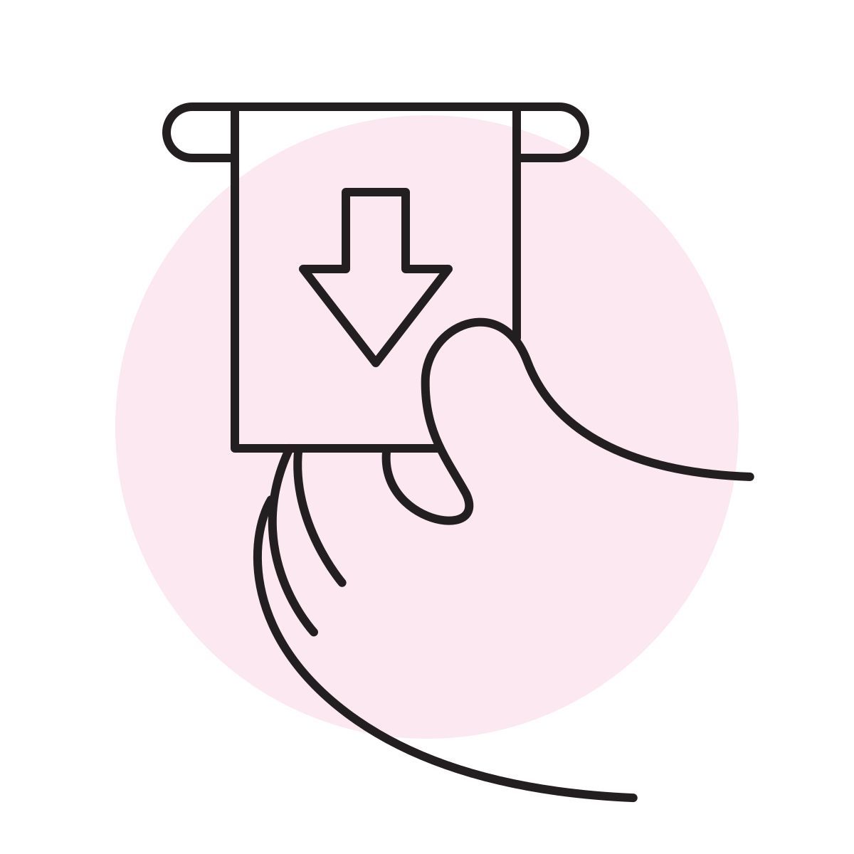 handsy style receba um recibo icon