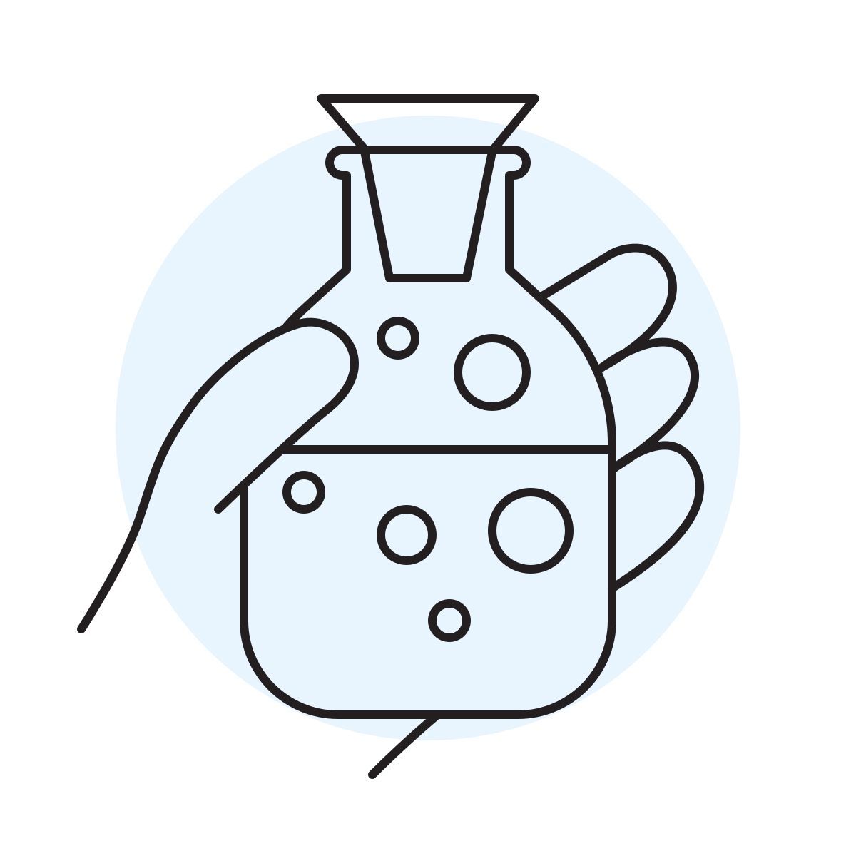 handsy style barattolo di vetro icon