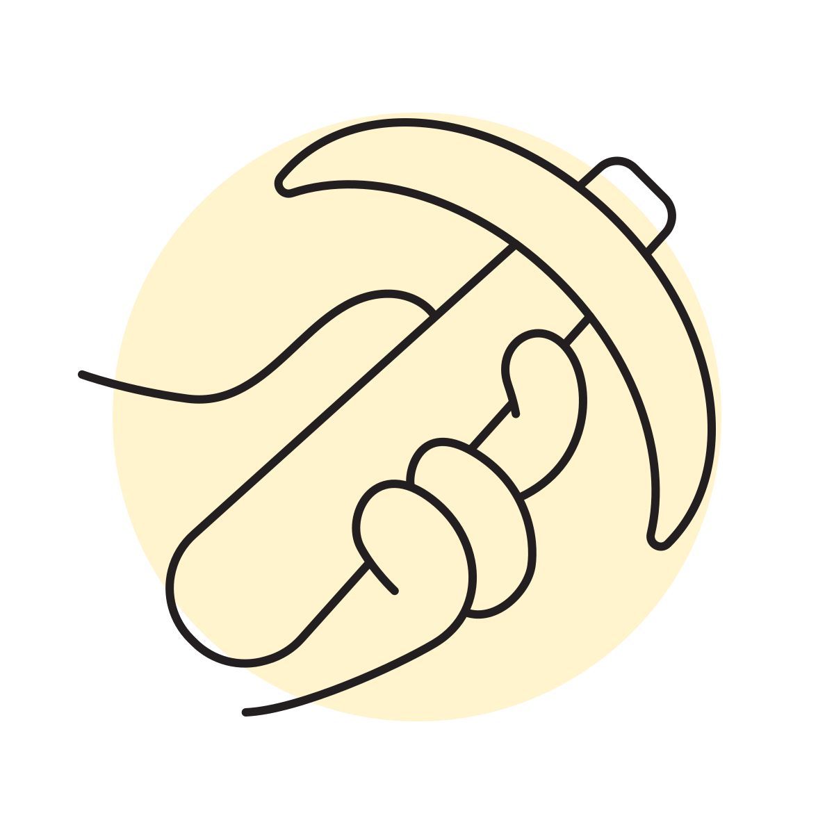 handsy style 황금빛 발열 icon