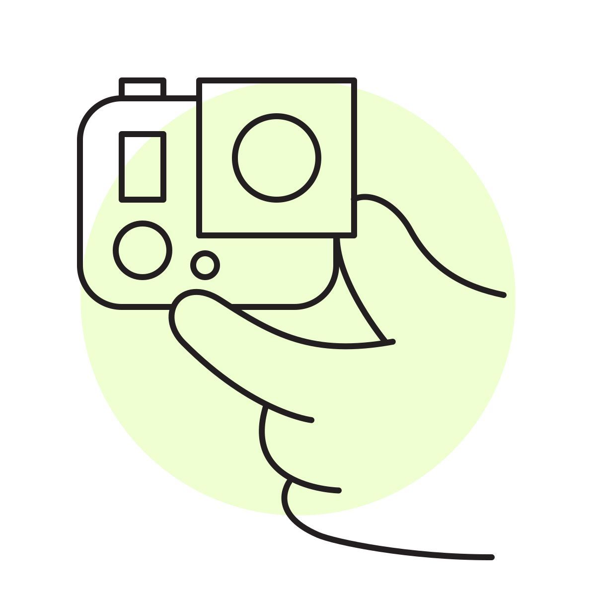 handsy style gopro icon